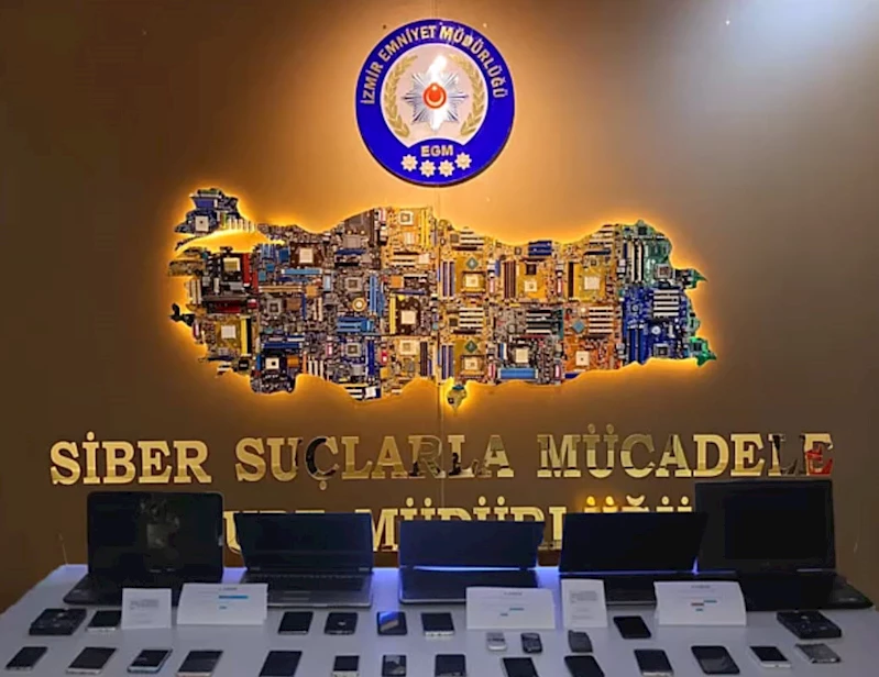 İzmir merkezli 11 ilde dolandırıcılık operasyonu: 30 gözaltı 