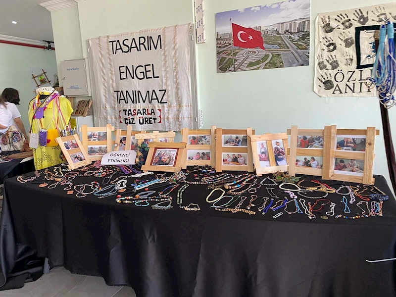 İzmir - Özel gereksinimli bireyler, tasarımlarıyla sergide buluştu /Video eklendi 