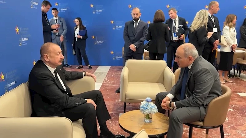 Azerbaycan Cumhurbaşkanı Aliyev, Ermenistan Başbakanı Paşinyan ile Arnavutluk