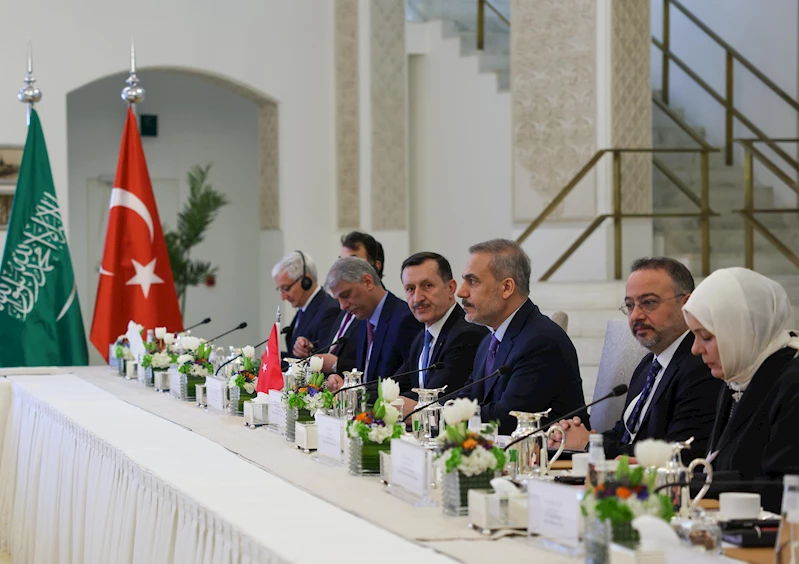 Bakan Fidan, ‘Türk-Suudi Koordinasyon Konseyi’ toplantısına katıldı  