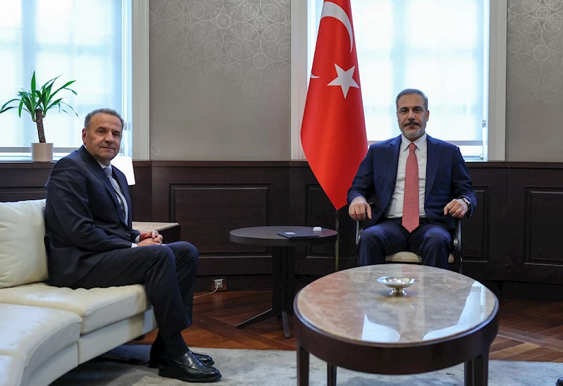  Bakan Fidan, Sosyal Demokrat Partisi Genel Başkanı Layic’i kabul etti