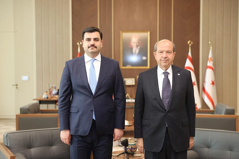 AK Parti Genel Sekreteri İnan, KKTC Cumhurbaşkanı Ersin Tatar