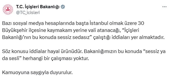İçişleri Bakanlığı, 