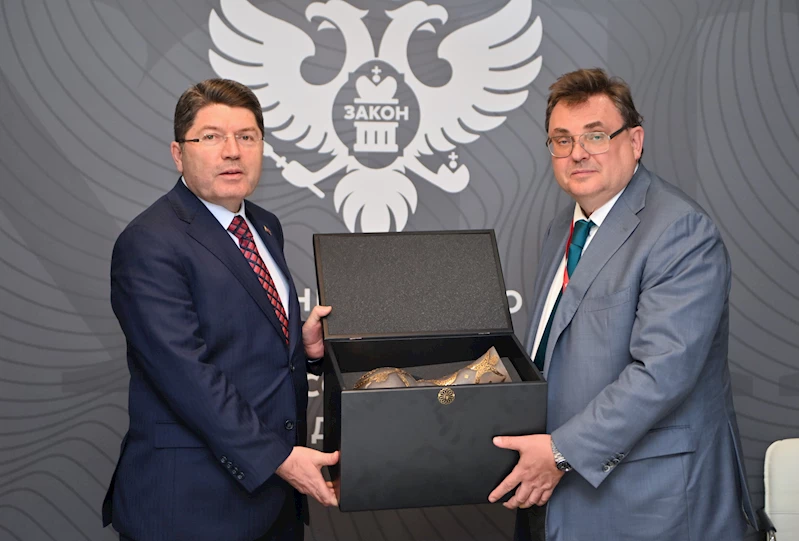 Bakan Tunç, Rusya Adalet Bakanı Konstantin Chuychenko ile görüştü