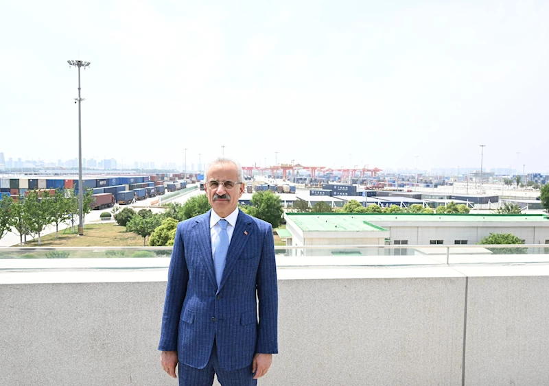 Bakan Uraloğlu, Şian Port Lojistik Merkezi’ni ziyaret etti