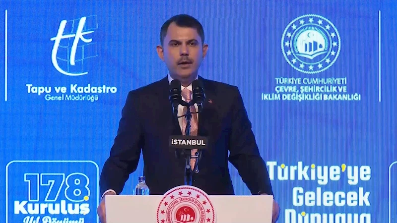 İstanbul - Bakan Kurum: Yıllardır tapu bekleyen vatandaşlarımıza tapularını kazandıracağız-1