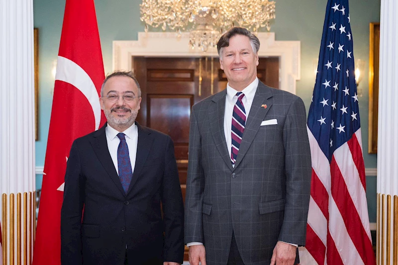  Dışişleri Bakan Yardımcısı Yılmaz, ABD Dışişleri Bakan Yardımcısı Landau ile görüştü