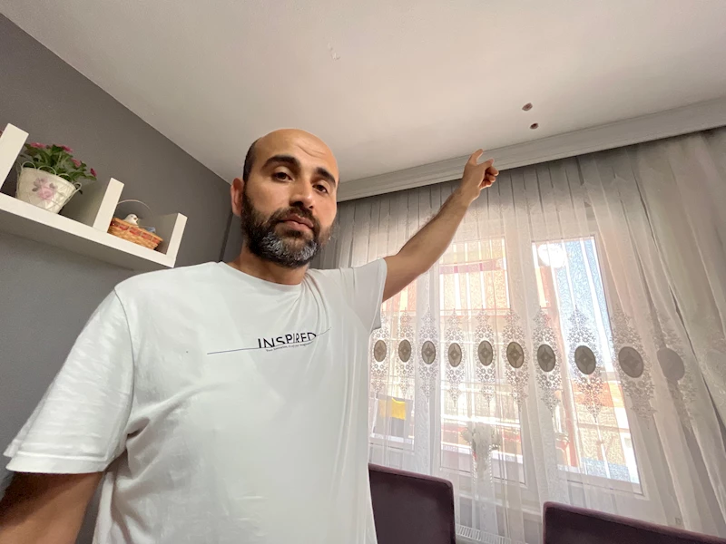 Kardeşinin hilti ile evinin tavanını deldiği iddiasıyla şikayetçi oldu