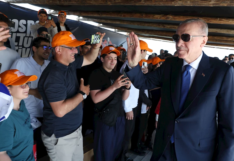 İstanbul- Cumhurbaşkanı Erdoğan Etnosporu ziyaret etti / Ek fotoğraf