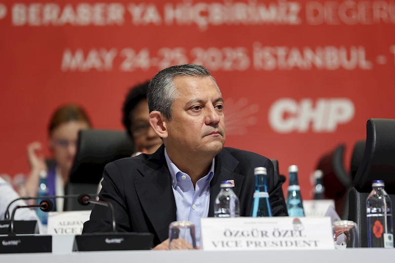 İstanbul - Özgür Özel, Sosyalist Enternasyonal Konsey Toplantısı