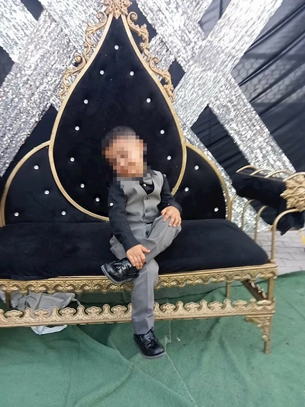 Akrabalarının nişanına giden 4 yaşındaki Enes, kamyonet kasasından düşerek öldü