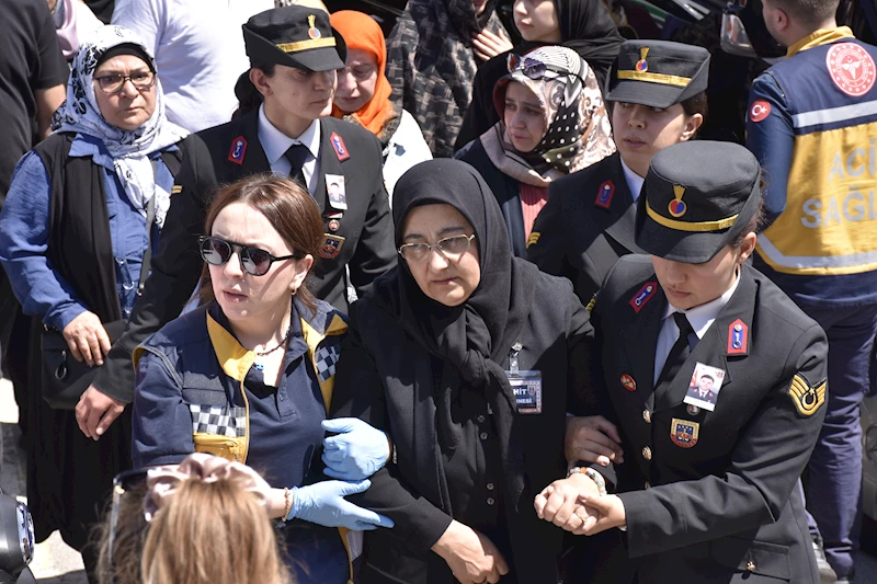 Şehit astsubayın cenazesi memleketi Sivas