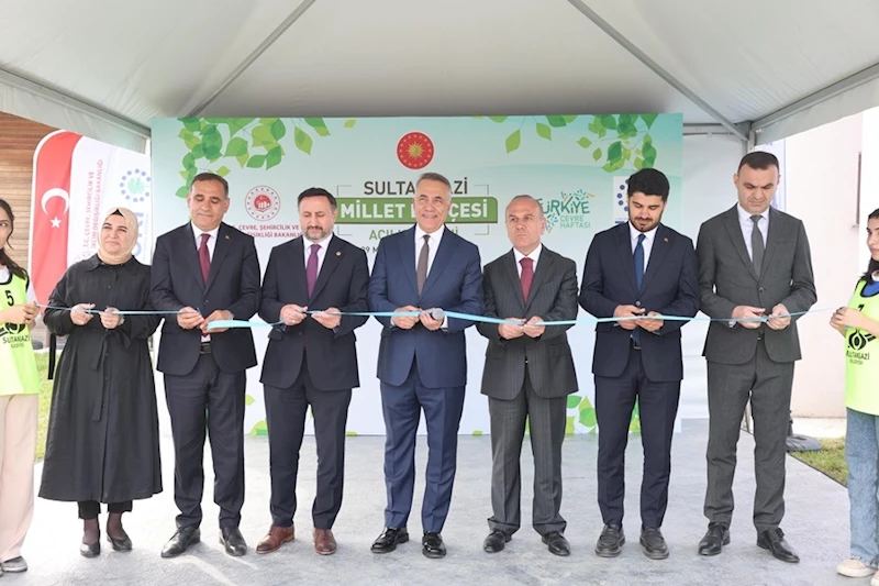 Cebeci Millet Bahçesi’nin açılış töreni gerçekleştirildi 