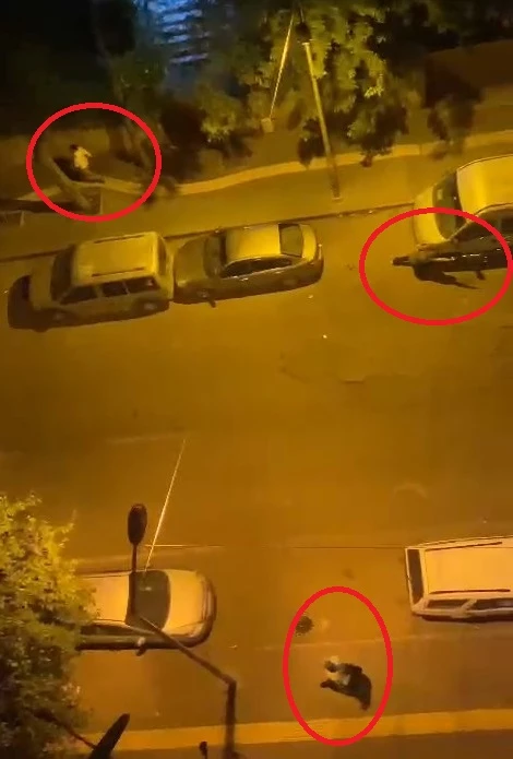 Diyarbakır’da 2 kişinin yaralandığı silahlı kavga kamerada /Video eklendi 