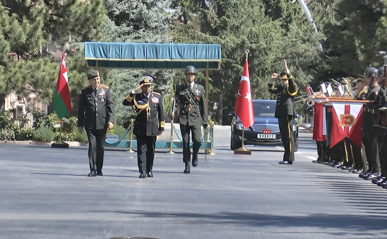 Genelkurmay Başkanı Orgeneral Gürak, Ummanlı mevkidaşı ile görüştü