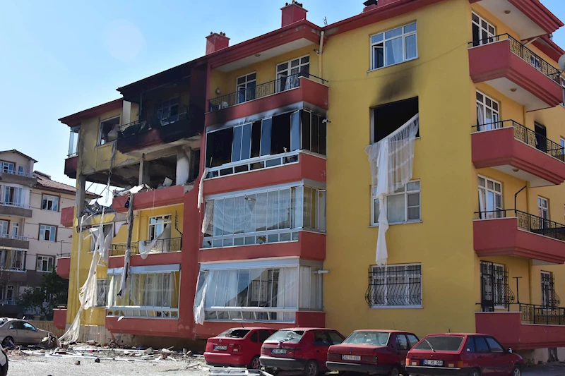 Konya - Apartmandaki patlamanın nedeni, doğal gaz borusunun kesilmesiyle oluşan gaz kaçağı /Video eklendi 