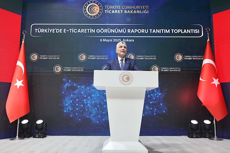 Bakan Bolat: e-Ticaret hacmi 3 trilyon 162 milyon liraya ulaştı