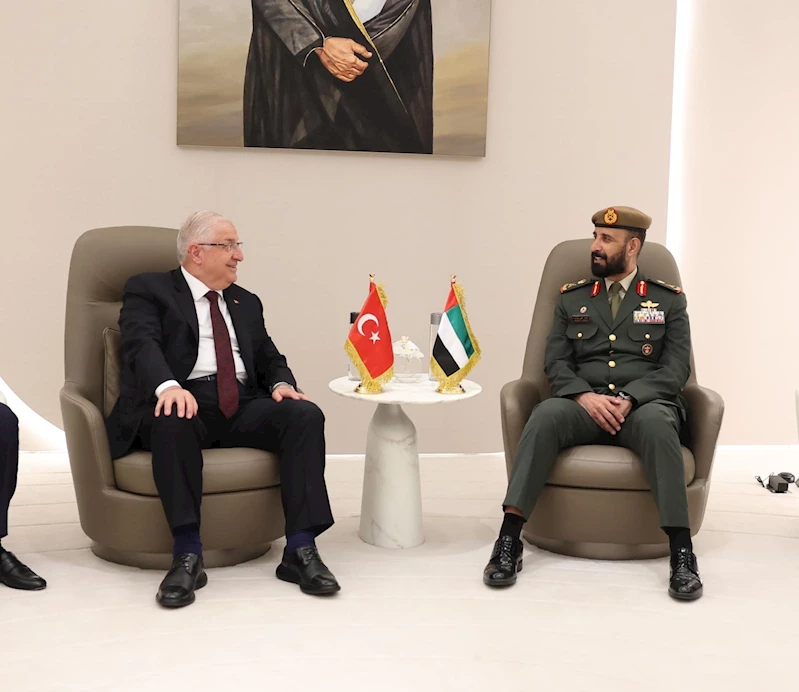 Bakan Güler, Birleşik Arap Emirlikleri’ne gitti