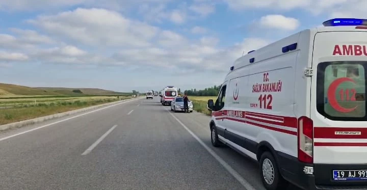 Düğünden dönenleri taşıyan minibüs şarampole devrildi: 1
