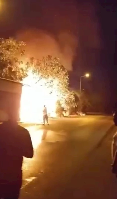 Baraka alev alev yandı