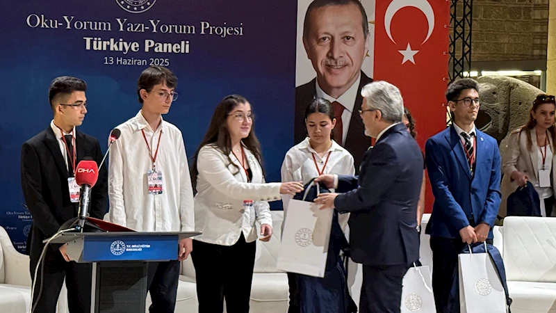 Ankara- 5 Türk destanını çizgi roman haline getiren 11 öğrenciye ödül /Video eklendi 