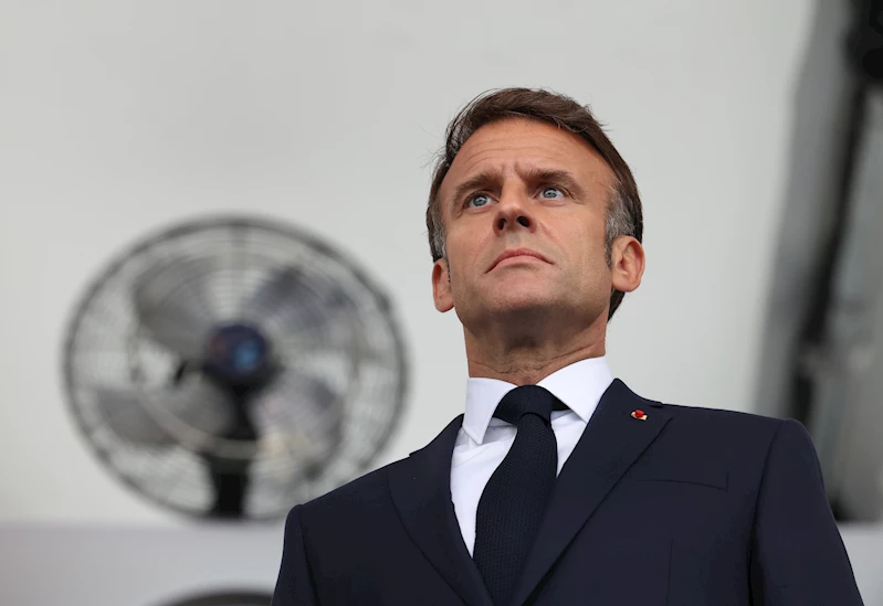 Fransa Cumhurbaşkanı Macron: İsrail’in savunmasına destek verebiliriz