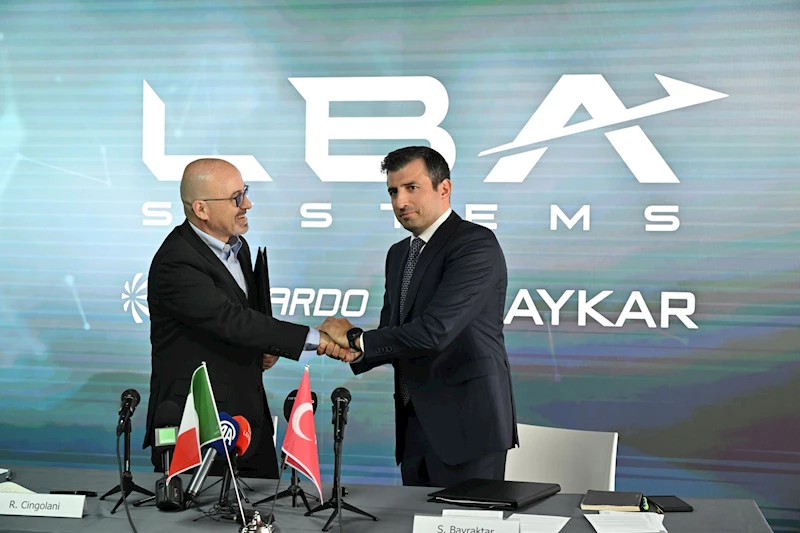 İstanbul- Baykar ve Leonardo güçlerini birleştirti; 