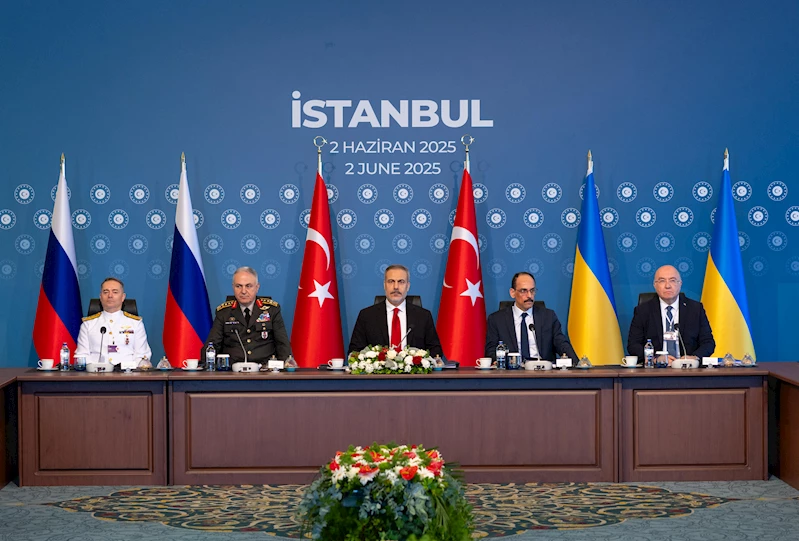 İstanbul- Dışişleri Bakanı Hakan Fidan Türkiye-Rusya-Ukrayna Üçlü Toplantısı