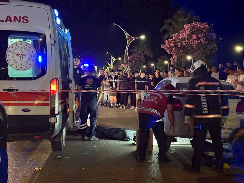 Yolun karşısına geçmeye çalışan yaya, otomobilin çarpmasıyla öldü