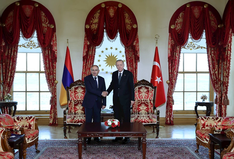 İstanbul - Cumhurbaşkanı Erdoğan, Ermenistan Başbakanı Paşinyan