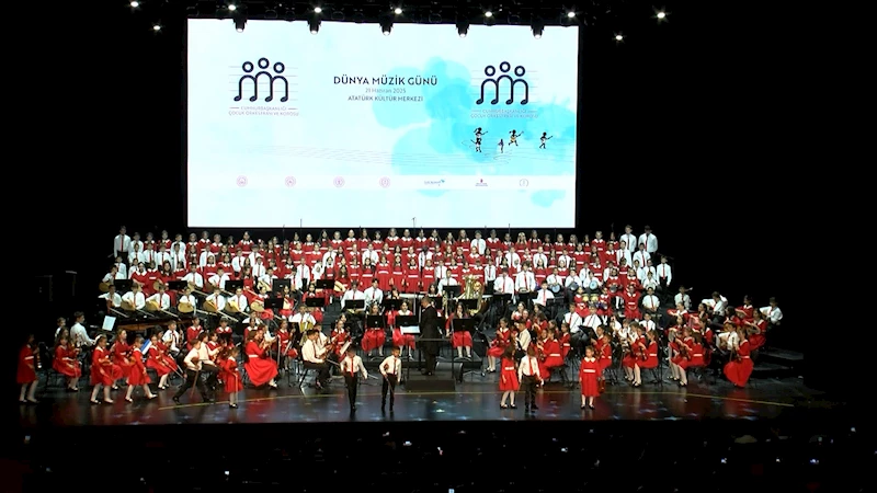 İstanbul- Cumhurbaşkanlığı Çocuk Orkestrası, Dünya Müzik Günü