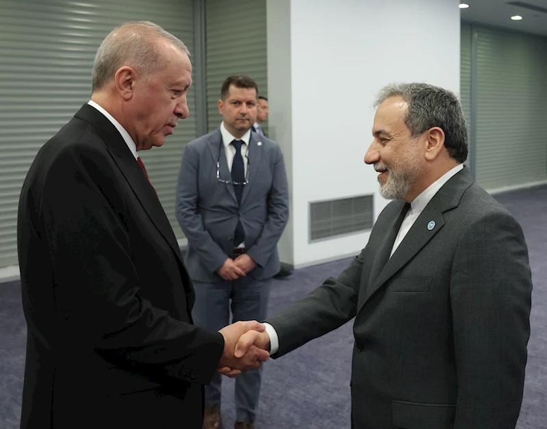 İstanbul- Cumhurbaşkanı Erdoğan, İran Dışişleri Bakanı Abbas Arakçi