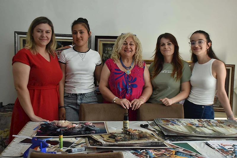 Alman kültürünü tanıyıp rölyef sanatına merak sardılar