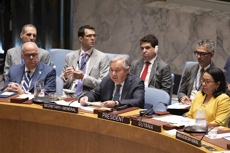 BM Genel Sekreteri Guterres: Çatışmanın genişlemesi, kontrol edilemeyen bir yangına dönüşebilir