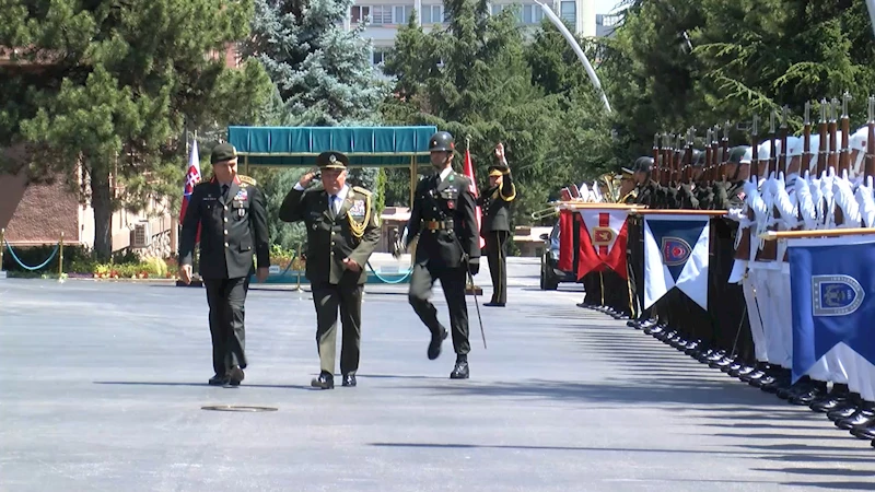 Ankara-Genelkurmay Başkanı Gürak, Slovak mevkidaşı ile görüştü /Video eklendi
