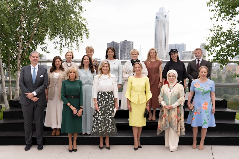 Emine Erdoğan, Hollanda Kraliçesi Cerruti