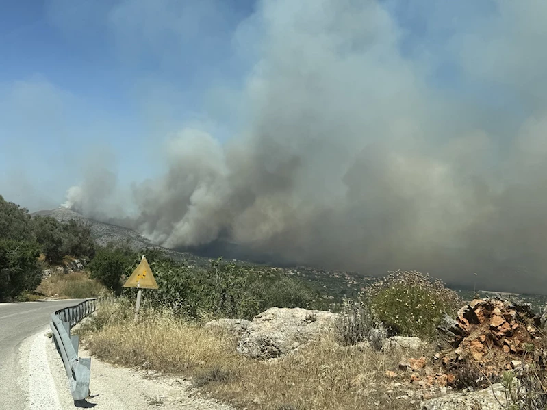  Sakız Adası’ndaki yangının nedeni belli oldu