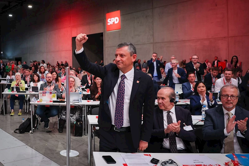 CHP Genel Başkanı Özel, Almanya Sosyal Demokrat Partisi Kongresi’ne katıldı