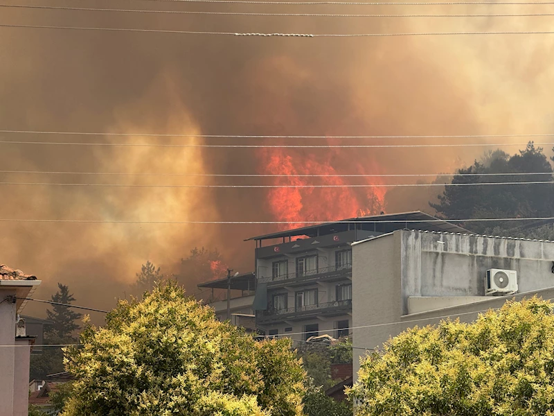 Bursa’da makilikte çıkıp ormana sıçrayan yangın kontrol altına alındı (7)
