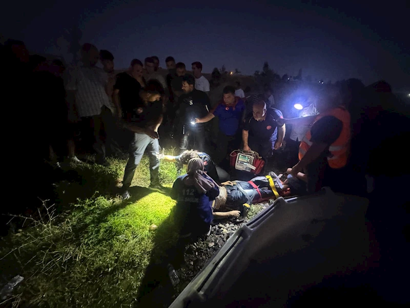 Köprüde kayboldu ihbarı yapıldı, nehirden çıkarılıp hastaneye kaldırıldı