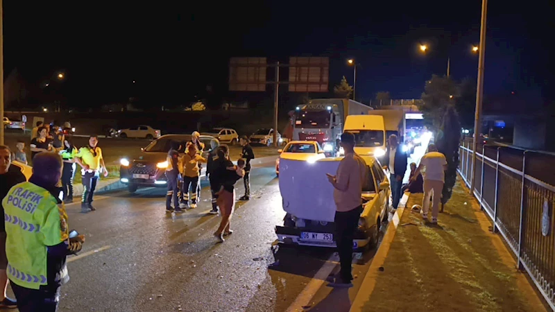 Bursa’da zincirleme kaza: 4 yaralı