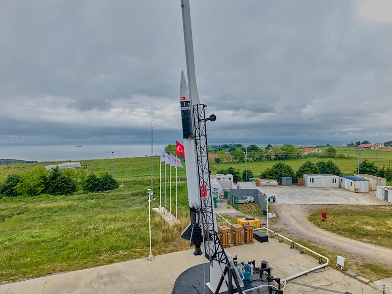 DeltaV Hibrit Roketi ile irtifa rekoru kırıldı