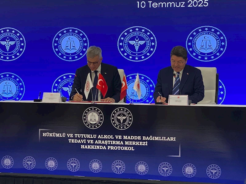 Bakan Tunç: Madde bağımlısı hükümlü hastalara özel merkezler oluşturulacak