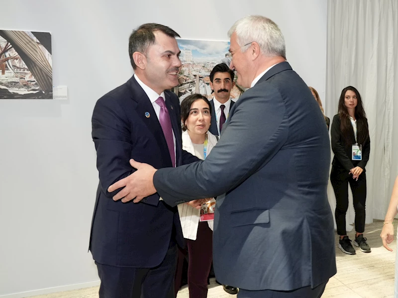 Bakan Kurum, Ukrayna Dışişleri Bakanı Sybiha ile görüştü
