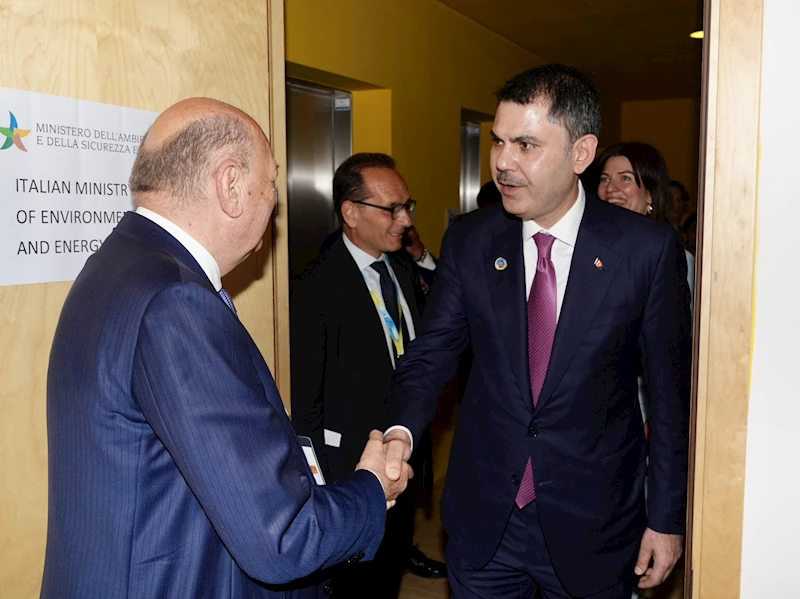 Bakan Kurum, İtalya
