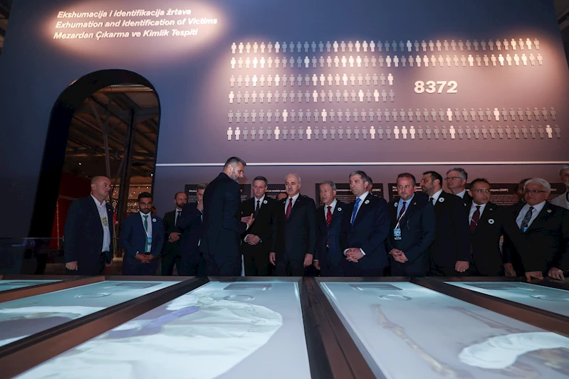 TBMM Başkanı Kurtulmuş, Srebrenitsa Soykırım Kurbanlarını Anma Müzesi’nin açılışını gerçekleştirdi / Ek bilgi, fotoğraf ve video eklendi