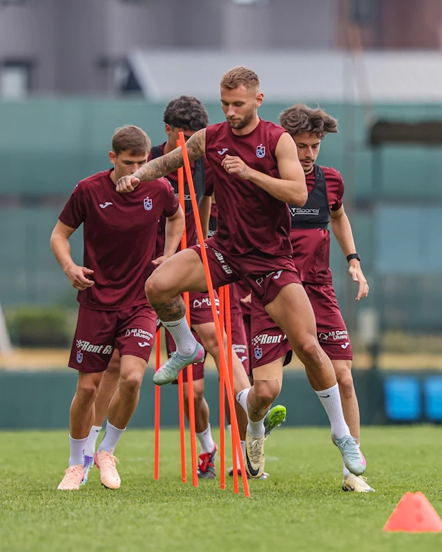 Trabzonspor’da yeni sezon hazırlıkları sürüyor