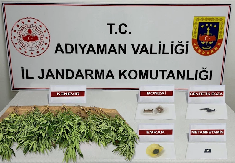 Adıyaman’da uyuşturucu operasyonu: 15 gözaltı