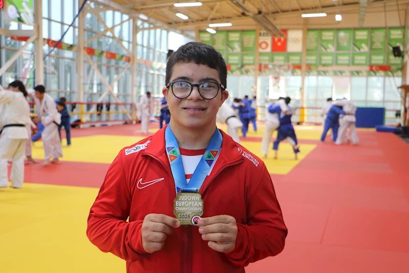 Down sendromlu milli sporcu 7 saniyede Avrupa şampiyonu oldu