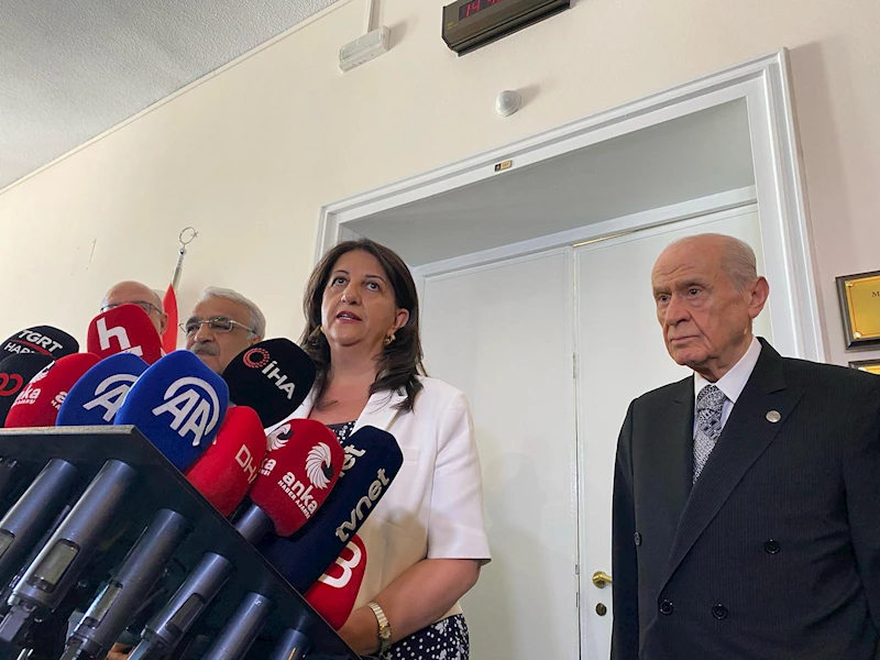 Bahçeli, DEM Parti heyetini kabul etti